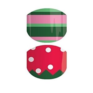 Jamberry Strawberry Fields junior Nail Wraps
